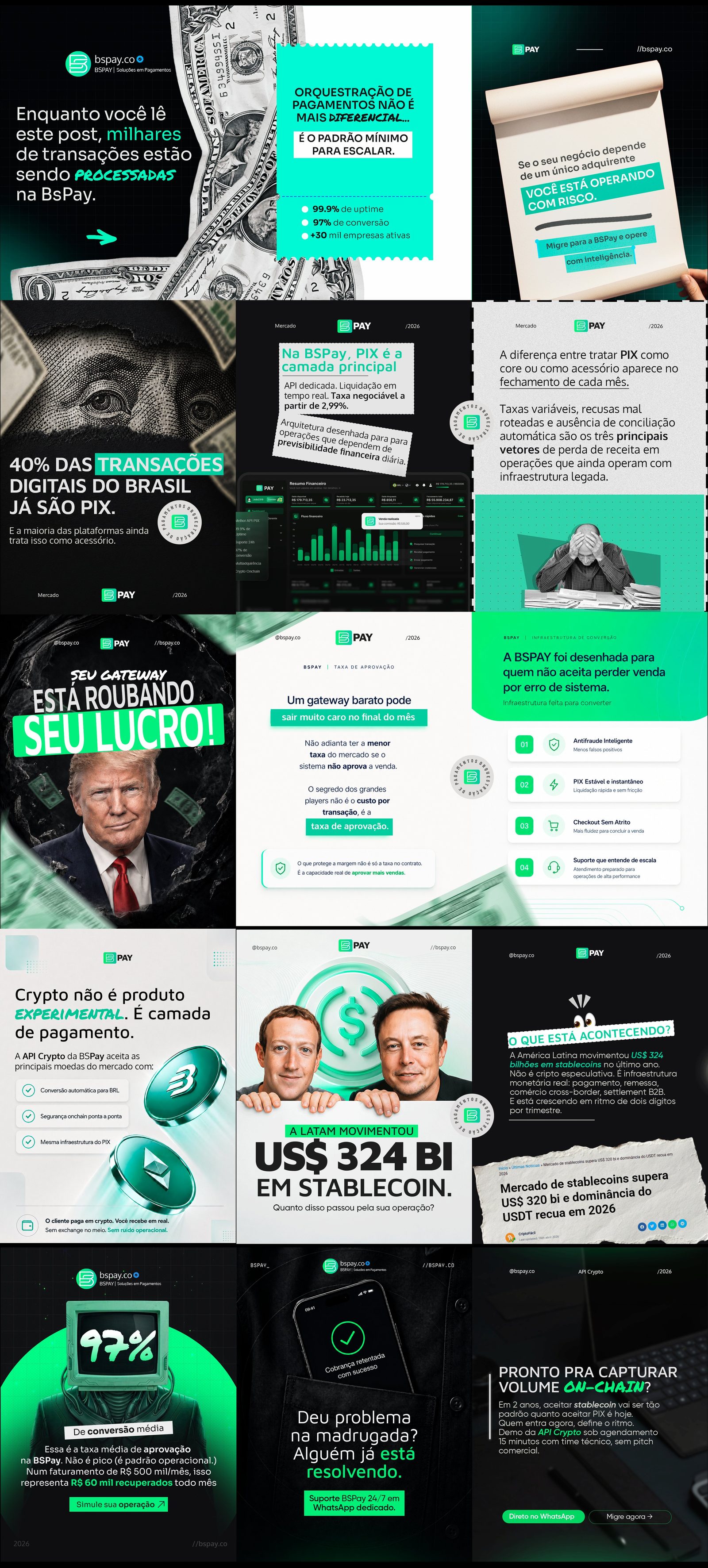Feed institucional BSPay